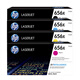 HP (HP) 656X-Serie CF460X Schwarztoner-Patrone mit großer Kapazität (anwendbar für Modell M632 M653) HP CF460X-CF463X vier Farbset