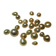 Huilu Natural Seawater South Sea Pearls Wild Seedless Keshi Gold Pearls White Pearls Tahitian Special Shaped Irregular Shapes Bare Pearls Single (Random)