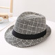 Nozhimeng Outdoor Jazz Top Hat мужская завитка в британском стиле ретро-соломенная шляпа среднего и пожилого исполнения.