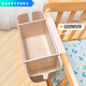 Crib hanging storage hanging basket diaper bedside diapers storage bag dormitory bed hanging bag bed fence storage box main picture
