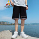 Scarecrow (MEXICAN) shorts for men 2020 summer thin fashion trend large pants five-point pants for young men loose versatile casual sports pants men's black XL