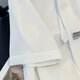 Bomi Tu (BOMITU)-Short-sleeved shirt men's loose and versatile casual half-sleeved top handsome student Hong Kong style five-point sleeve summer jacket white L