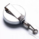 Kafus Outdoor Caravan Schnalle lächelndes Gesicht Voller Eisen Metall Teleskop Schnalle Arbeitszertifikat Kartenhalter Arzt Krankenschwester Taillenkarte Zugangshalter Halter Abzeichen Zinklegierung Easy-Pull-Schnalle Lanyard Custom Tropf Gummi tropftropfen Plastik