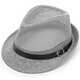 
Mozilan Spring and Summer Outdoor Casual Hat Men Men's Breathable Straw Jazz Hat Straw Hat Breathable Mesh Top Hat Coffee One Size 57-58cm