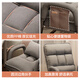Computer chair home comfortable backrest lazy sofa folding recliner study office chair dormitory leisure e-sports chair extra thick thickened square tube gray + storage bag + free waist pillow