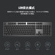 Logitech K845 Keyboard mécanique Gamiage Clavier Office Keyboard Souris de souris CSGO Clavier Wired Gaming E-Sports Clavier Computer Office Home Mechanical Keyboard K845 Blue Axis-G102 Génération noire