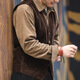 MADEN WORKINGS AMERICAN Retro Hunting Gest Coururoy Vest Amei Kaji Veste de style britannique