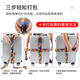 Luggage packing with one-character cross bundle travel box check-in bundle strap password lock travel luggage trolley box safety protection reinforced strap travel equipment One-character packing belt (no lock)