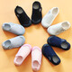 
Boys' second cotton shoes children's kindergarten indoor shoes children's shoes girls' shoes soft sole floor toddler shoes Ruiyang gray 6627 winter style two cotton size 29 shoes length about 18.3