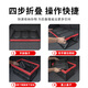Yueka trunk storage box car storage box folding car trunk storage box classic large size - cool black
