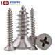 
304 stainless steel cross groove countersunk self-tapping screw flat head pointed tail self-tapping screw lengthened wood screw GB846 304 countersunk self-tapping M3.5*10 [120 pills]