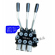 Hydraulic distributor ZD-L112 manual reversing valve 1-6 joint single two-way control valve multi-way valve new 102 6-way two-way