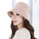 
Fangchi Autumn and Winter Female Fisherman Hat Mom Hat Autumn New Women's Autumn All-Match Fashion Top Hat Women's Winter Middle-aged and Elderly Women's Trendy and Fashionable Basin Hat Spring and Autumn DYM-831 Black Adjustable (55-59cm)