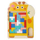 Yu Jianxiong Kinderholz Tetris Dreidimensionale große Puzzle Bausteine Spielzeug Multifunktionaler Kuchenbrett Eltern-Kind-Interaktion 2-3-6 Jahre alte Jungen und Mädchen Form Kognition Large Tetris (3in1 Building Block Version)