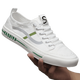Iiibro alte Peking Stoffschuhe Herren Sommer atmungsaktueller Eis Seiden Leinwand Männer atmungsbezogene lässige Schuhe Brettschuhe Vielseitige Laufschuhe Freizeitschuhe weiß 40 40