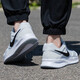 耐克（NIKE）跑步鞋男鞋2025夏季运动鞋RUN SWIFT 3网面公路专业减震休闲鞋 DR2695-005光子灰/白色/黑 42