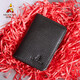 Tarjeta de espantapájaros Bolsa de cuero genuino para hombres Mini Mini Small Card Bag Suptor de tarjetas de presentación Simple Licencia de conducir Caso de cuero Totador de tarjeta portátil Negro (Mini Style 6 Ranuras de tarjetas)