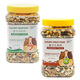 No more hamster grain, golden silk bear flower branch, rat grain, feed food, staple food, nutrition, seafood, fruits, snacks and supplies 1203ml comprehensive nutritional grain