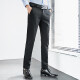 LeeCooper trousers men's 2021 spring business casual men's classic straight slim trousers LR8HB01XK black size 32
