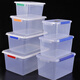 Boîte en plastique Freshkeing Boîte à scellée transparente rectangulaire avec couvercle Grande boîte de rangement commercial Stockage de cuisine [9904] Joint élevé épaissi 5 litres 33,5 * 23 * 10