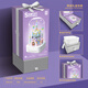 Juguetones valle mágico princesa Castle Building Blocks Music Box Model Toys Ded Girls Children's Day Regals