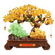 Taihe Jun Adorno de árbol de dinero de porcelana Col de la suerte Sapo dorado Apertura de nueva tienda Daji Gift Company Regalo de inauguración de la oficina Árbol de la fortuna extra grande Sapo dorado Embalaje ordinario 59 * 17 * 56 CM