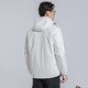 Brelrmon Plus Samtjacke Windbreaker Männer und Frauen Schweißjacke einschicht einschichten Herbst und Winter Windproof warme Weichschale Arbeitspeakkleidung koreanische Version Outdoor Jacke 9930a-2 Ginkgo White-Men [Camouflage] m