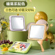 Royalstar ice frying machine household small mini ice cream machine Children's Day gift homemade DIY fruit ice cream machine high-value internet celebrity fried yogurt machine plug-in fried ice tray Kiwi green [food contact 304 steel surface] + fried ice shovel *2