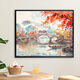 OUOETY LAWISA CHINA PINTURA DIGITAL OLL ALEL DIY pintada pintada a mano Coloración de color acrílico Coloración de coloración Pintura de relleno X9737 4050 Conjunto de pintura al óleo Marco interno + Pincel + Pigmento