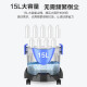 海尔（Haier）桶式吸尘器家用大吸力大功率强力水过滤有线干湿吹三用15L大容量吸尘机酒店厨房办公室吸水机5155b HZ-T5155B PULS [水过滤无极变速]