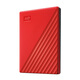 Western Digital (WD) Mobile Hard Drive USB3.0 My Passport Series 2.5-inch Mechanical Hard Drive Mobile Phone Laptop External External Storage Office Home Storage China Red (Hardware Encryption) 2TB