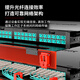 安普康（AMPCOM）光纤适配器SC-SC单工UPC无耳 电信级单模光纤跳线束状尾纤 光缆耦合器连接器面板 AMU1SM2SC012