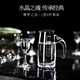 Katav white wine glass dispenser set lead-free crystal glass with graduated wine glass bullet cup Maotai cup spirit glass 10 pots 100ml + 10 goblets 10ml