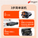 Standy q2612a toner cartridge suitable for HP m1005 toner cartridge hp1020 printer 1010 1015 1018 1319f M1005mfp Canon LBP2900 toner cartridge 2 packs