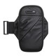 XITU running mobile phone arm bag for men and women fitness sports mobile phone bag outdoor cycling mobile phone protective cover arm bag wrist bag cool black