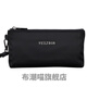 Herrenhandtasche kleine Herrenhandtasche Clutch Handtasche Handtasche Handtasche Handtasche Handtasche Handtasche Handtasche Handtasche Mobile Brieftasche Lange Reißverschluss Oxford Stoff Leinwand kleines blaues Logo