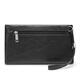 Vogelscheuche Herren Handtasche große Kapazität Kupplungsbeutel Mehrfachkartenumschlagbeutel Zipper Handgrabung Tasche Hand Clip Wallet Geburtstagsgeschenk