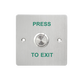 Sanqihu outdoor waterproof access control switch panel self-reset 86 type door button narrow long column door opening button rainproof long strip + bottom box Z3519D2W (size 90