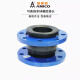 Conexión flexible de goma de una sola bola 9766 Conexión de brida XTQ1RF1.6 DN80