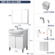 Armoire de salle de bain toto ldsw753w salle de bain ménage en céramique intégré bassin tirage armoire de rangement multifonction robinet (06D) armoire de lavabo