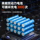 XMSJ鼓风机大功率锂电充电式工业吹风机吹雪机吹灰机暴风枪电动农具 DY究极42V-蓝3888TV2电1充-6档