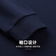 Shanshan (FIRS) Camiseta de manga larga de algodón puro para hombres nuevas rayas bordadas para hombres Polo826 Maple Leaf Red M (170)