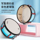 
Jinbao Painted drum JBM5815 Children's drums for home 5 drums 3 cymbals introductory percussion instruments Wasteland blue gradient color <5 drums 3 cymbals>
