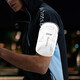 GOX Reflective Running Arm Bag Waterproof Sports Phone Bag Outdoor Cycling Fitness Unisex Arm Cover Luminous Silver