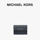 Michael Kors Mk Cooper Men's Presbyterian Flip portefeuille bleu foncé 502 ns