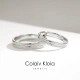 ColaivKloia couple ring men and women pair ring silver pair frosted adjustable wedding ring fashion jewelry Tanabata Valentine's Day birthday gift for boyfriend and girlfriend CK310 couples a pair price note + free 60CM leather rope opening adjustable
