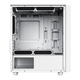 Patriot V18 computer desktop mainframe MATX chassis acrylic multi-mesh strong heat dissipation and beautiful appearance supports 240 water cooling V18 white (front mesh/MATX motherboard/graphics card 32CM)
