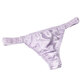 
Jiyafu Comfort Thong Pants Mulberry Silk Universal Low Waist Sexy Silk Breathable T-Pants Valentine's Day Gift White XL