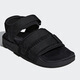 
Adidas (adidas) Clover Women's Shoes New Summer Casual Flat Beach Shoes Strap Velcro Sports Sandals CG6623 CG6623/All Black 36.5