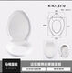 XMSJ General 4417/3881/4195/8699/3471/4713/3588/3486 Couvercle de toilettes lents C.8699876487441751017